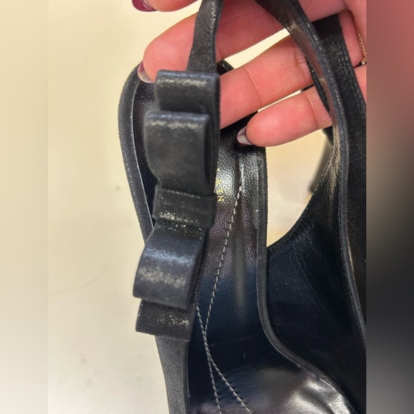 Kate Spade Black Heels with Ankle Strap - Picture 4 of 9